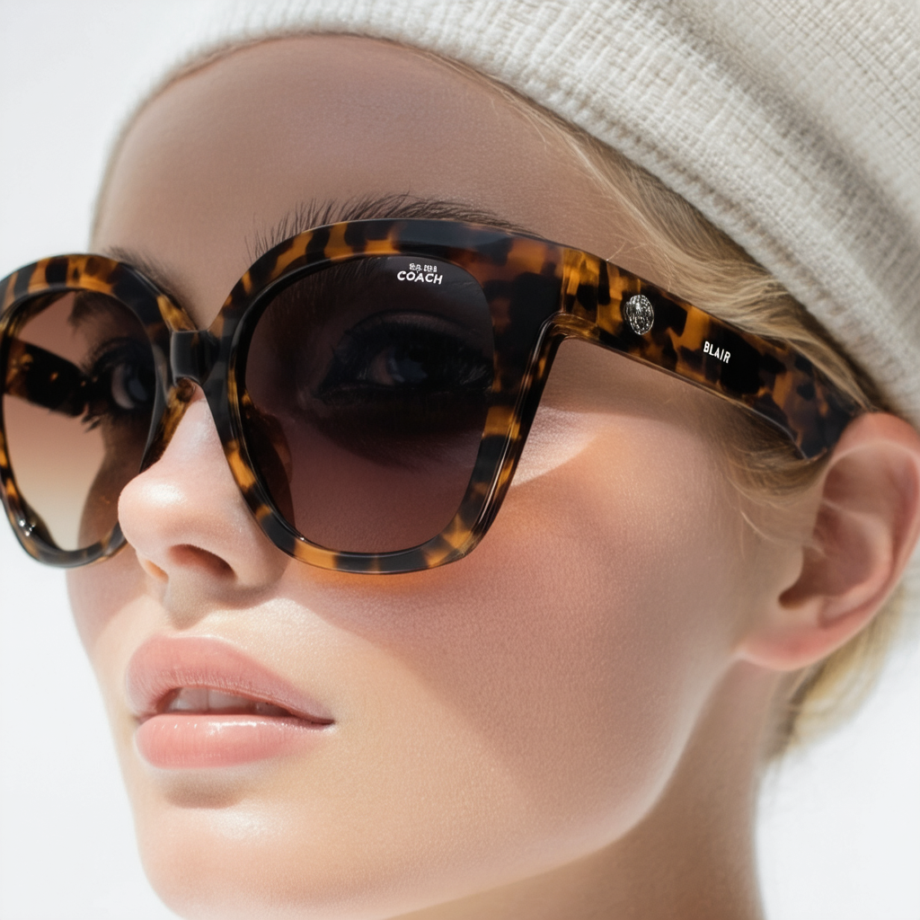 COACH Womens Blair Sunglasses (HC8116) Acetate