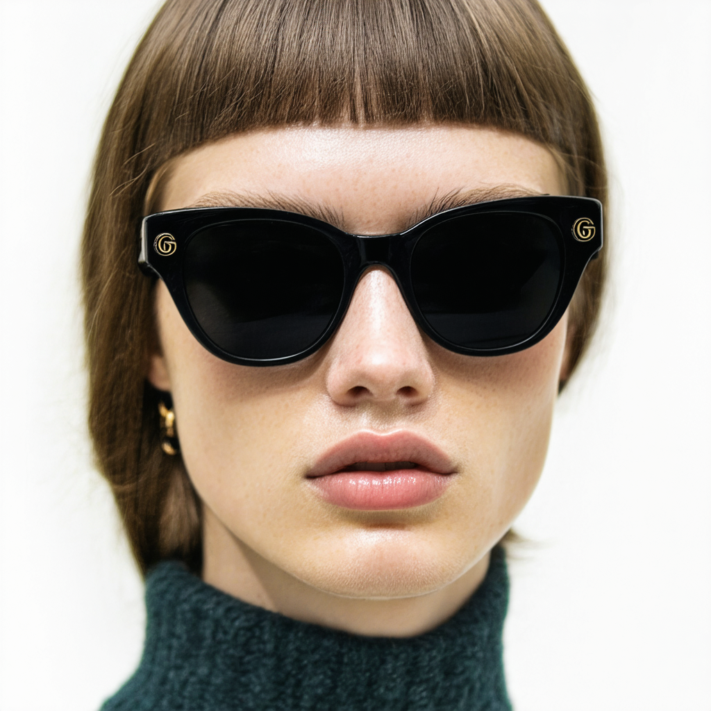 GUCCI SUNGLASSES GG 2846/N/S TNHJJ BLACK GG2846