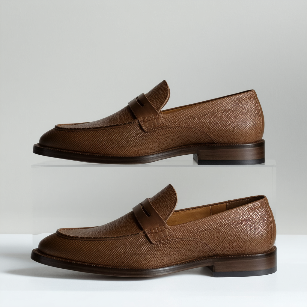 Calvin Klein Men's Craig Scotch Grain Leather Loafer