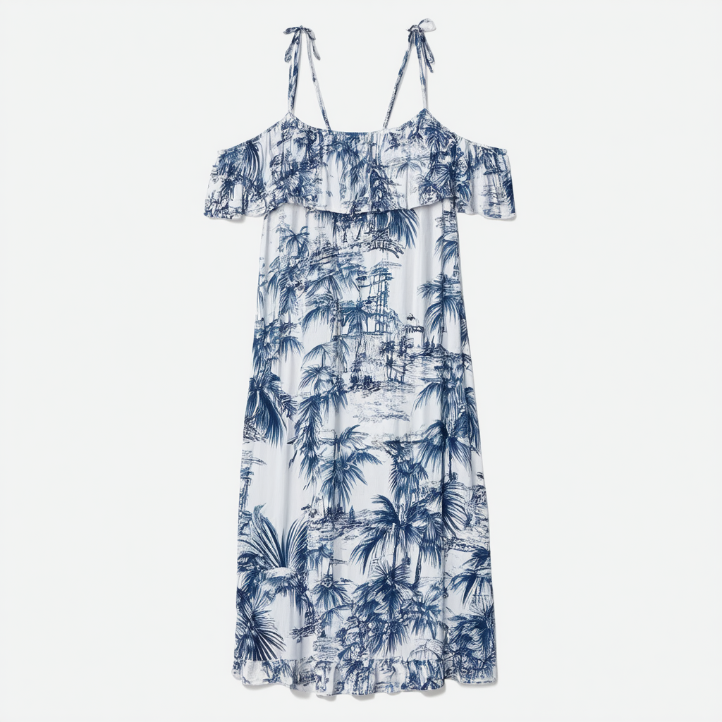 Roxy Women's Enchanted Island Cold Shoulder Dress