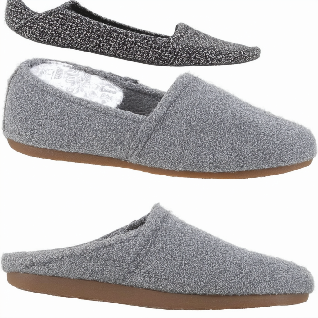 Skechers Women's Bobs Skipper Fuzzy Frenzy Slip On Shoe Charcoal 7 Medium US