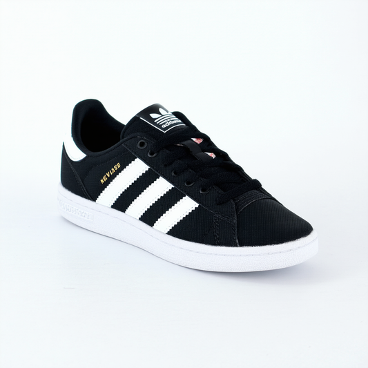 adidas New Neo Women's Courtset Sneaker Core Black/White 8.5