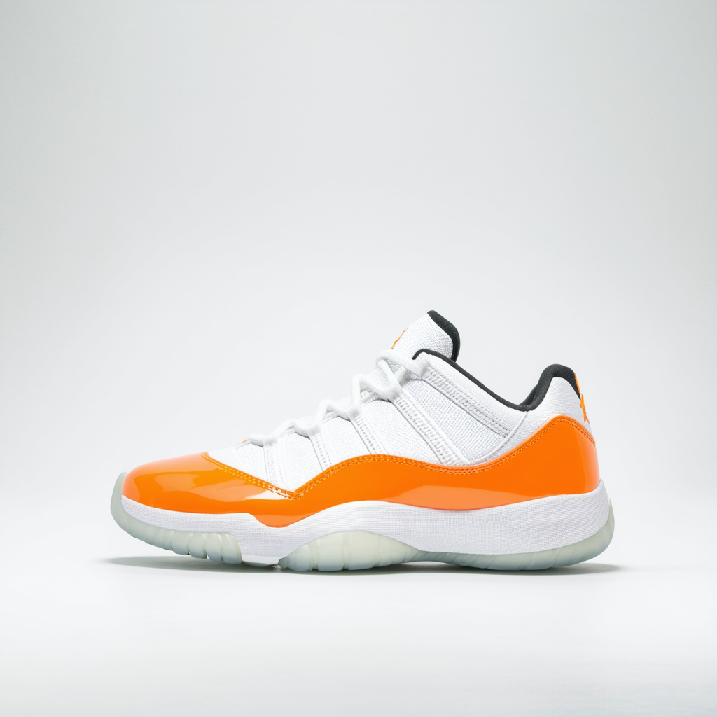 Jordan 11 Retro Low GG White/Citrus//White 580521-139 6
