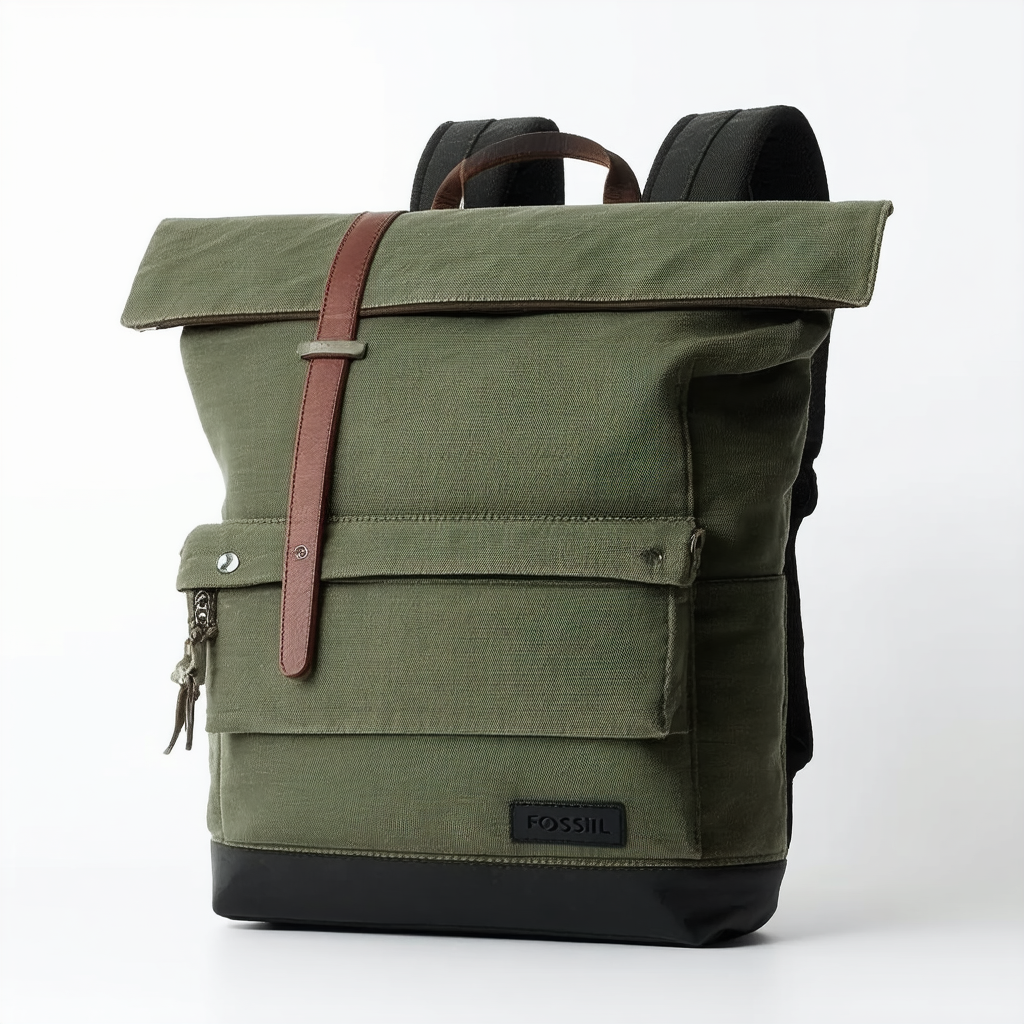Fossil Men's Sportsman Backpack, Green