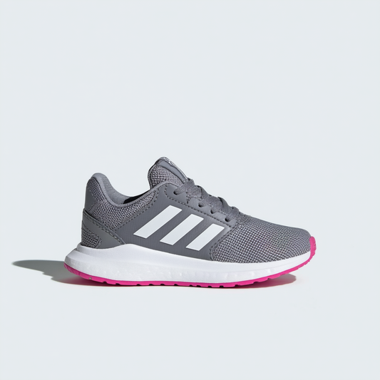 adidas Kids' Altarun Sneaker, Mid Grey, Ftwr White, Shock Pink s, 4.5 M US Big Kid
