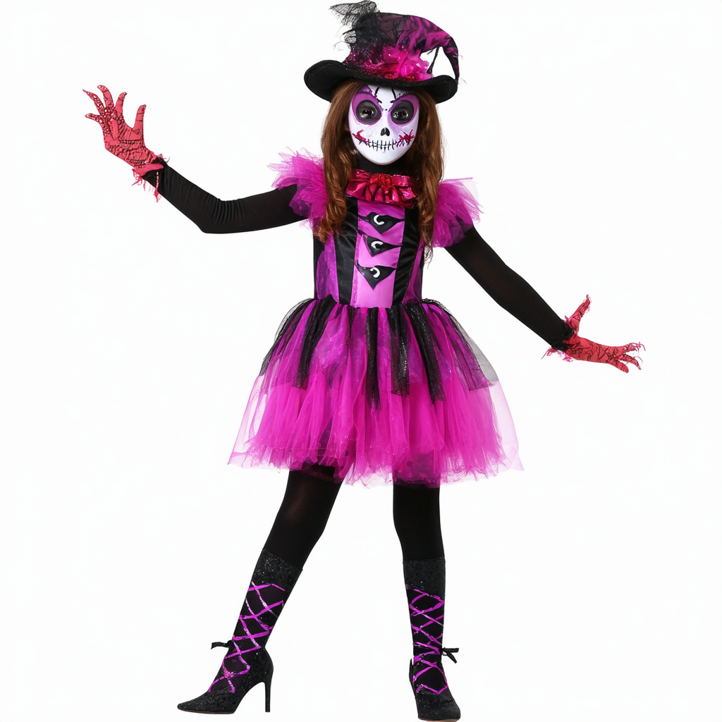 Charades Little Miss Voodoo Children's Costume, X-Large