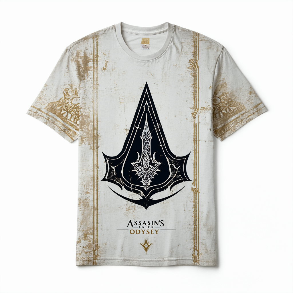 Men's Assassin's Creed Odyssey Ornate Crest T-Shirt