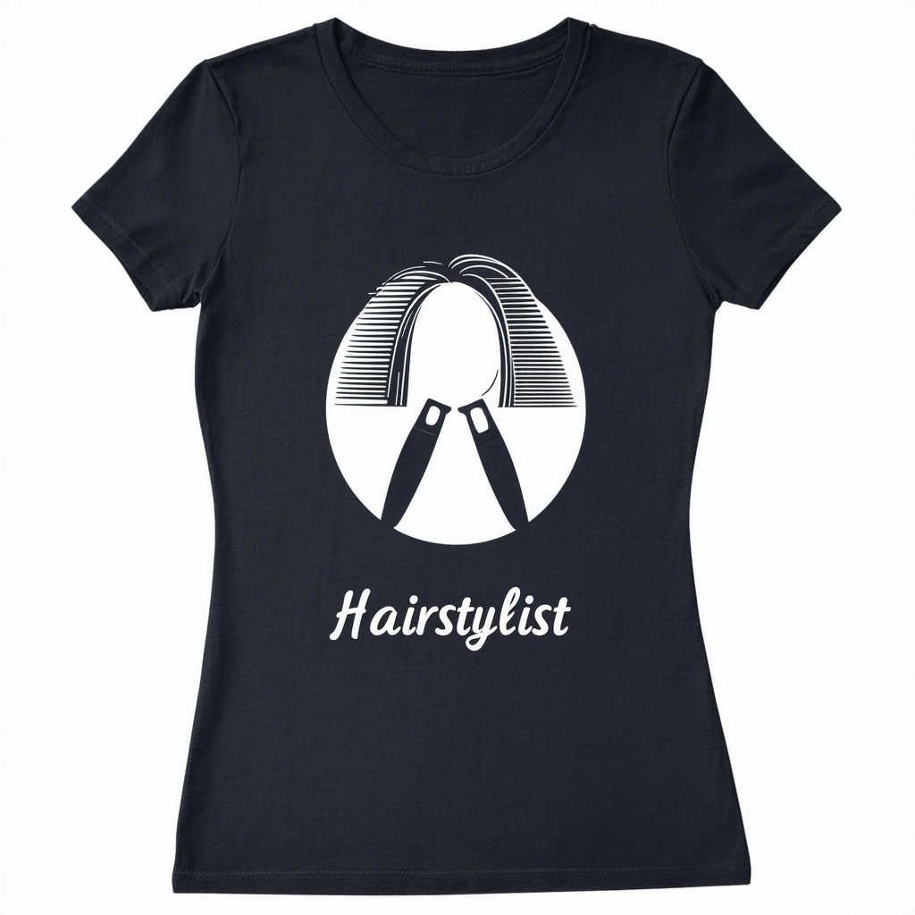 CafePress Hairstylist Women's Dark T Shirt Cotton T-Shirt