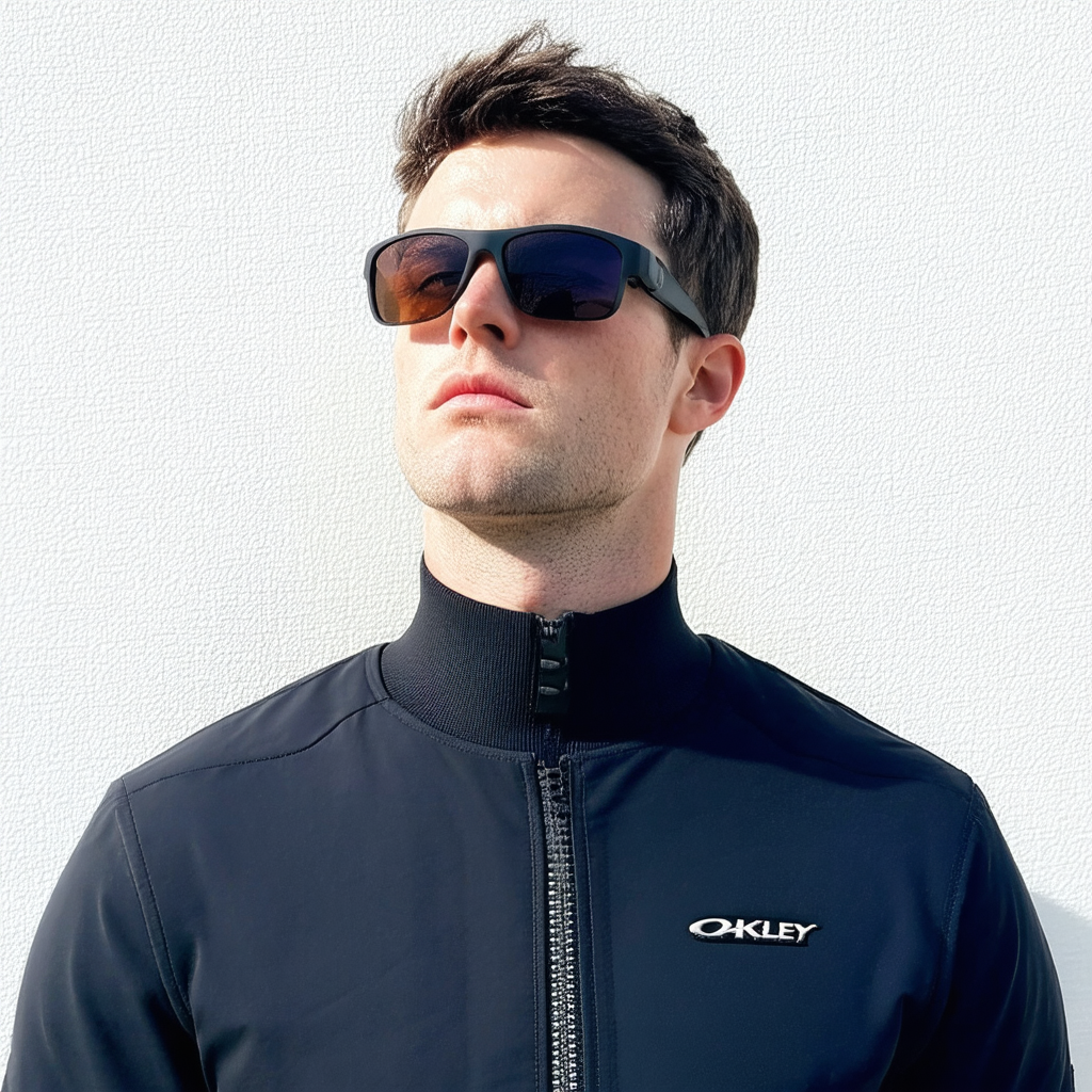 Oakley Men's Oo9401 Flight Jacket Rectangular Sunglasses