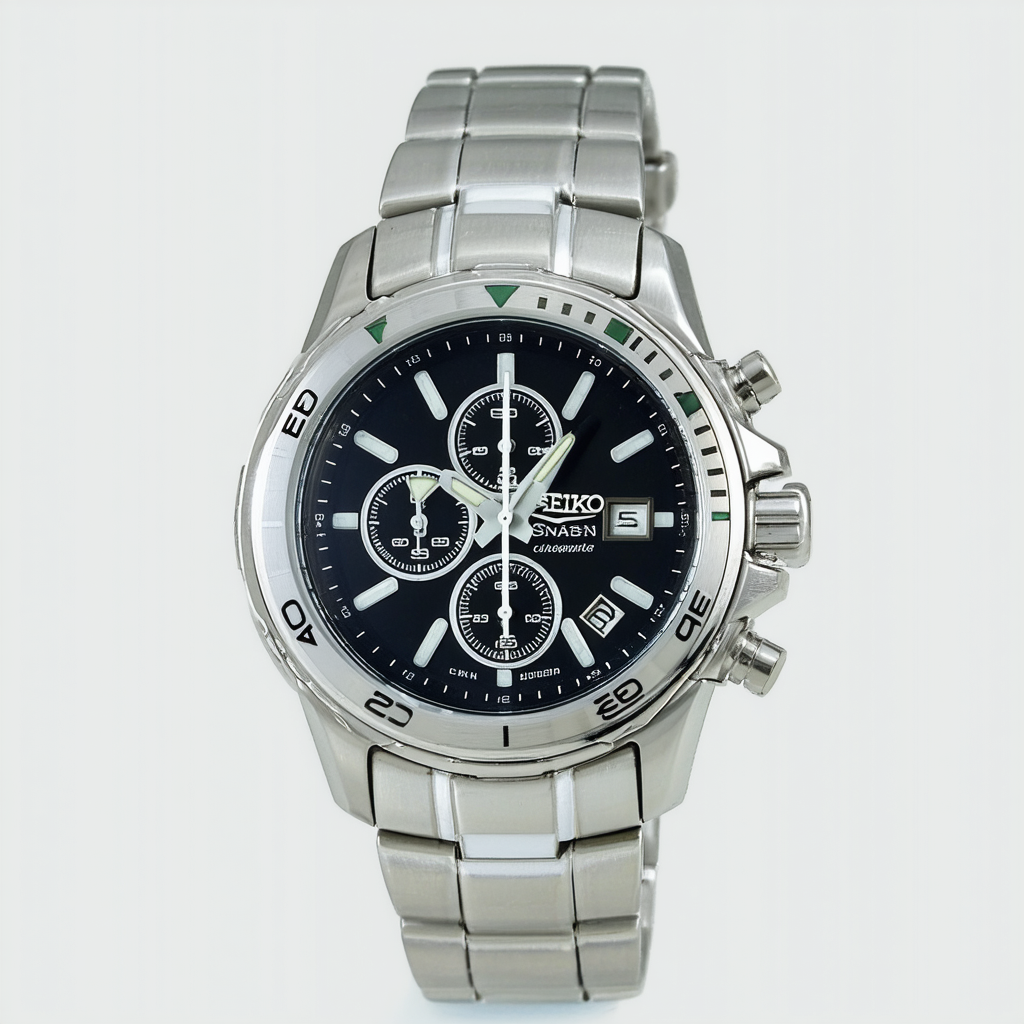 Seiko Men's SNA278 Alarm Chronograph Watch