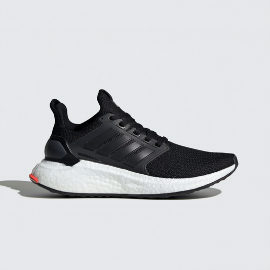 adidas Men's Cloudfoam Super Flex Running Shoe, Black/White/Solar Red, 11 D - Medium