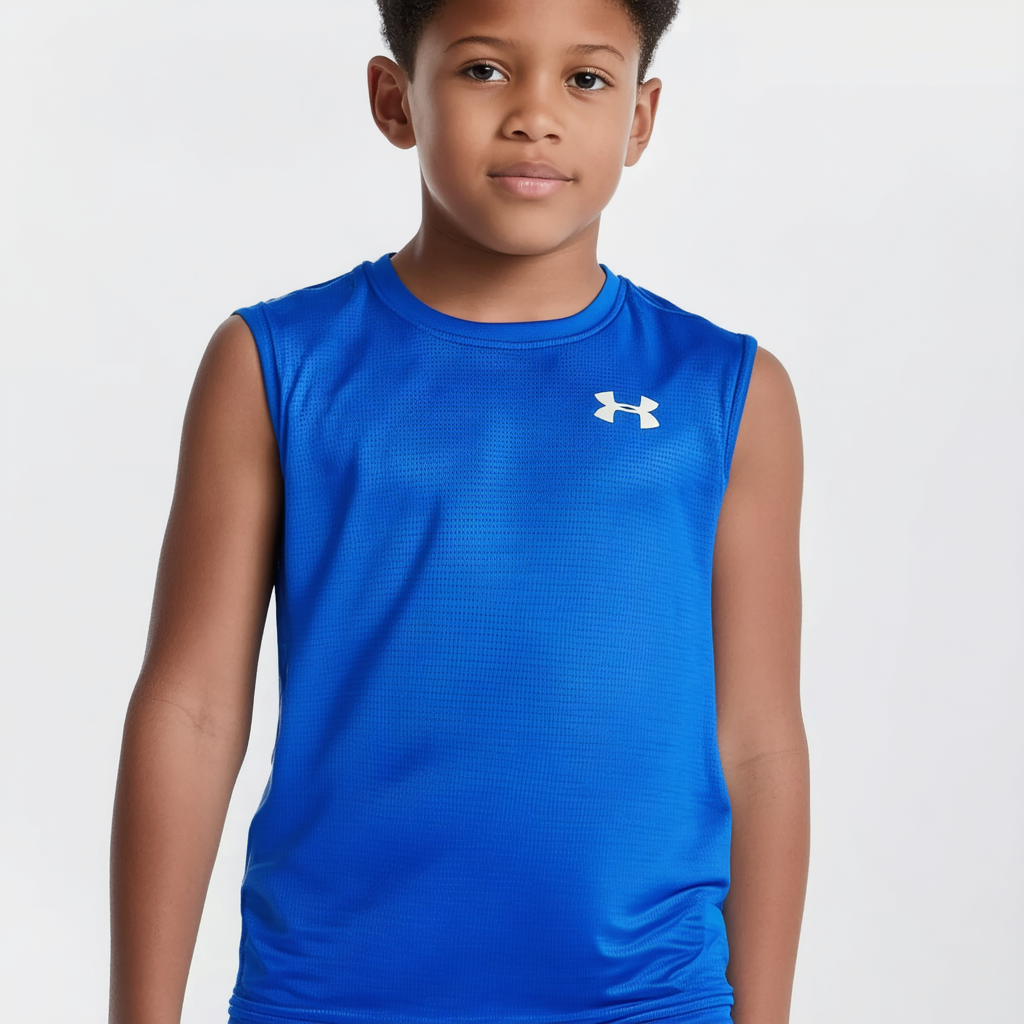 Under Armour Boys' HeatGear Sleeveless T-Shirt