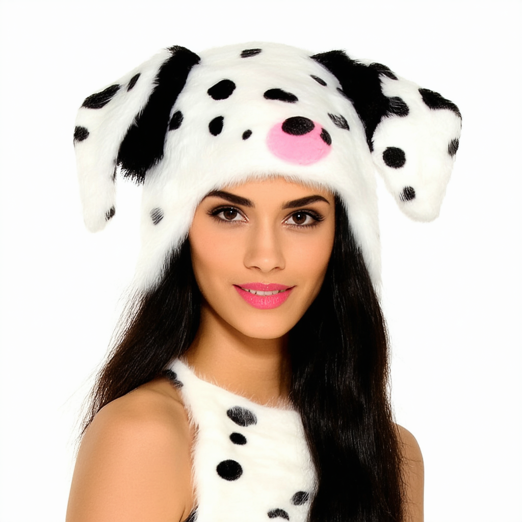 Dalmatian Ears and Tail Adult Deluxe Costume Kit
