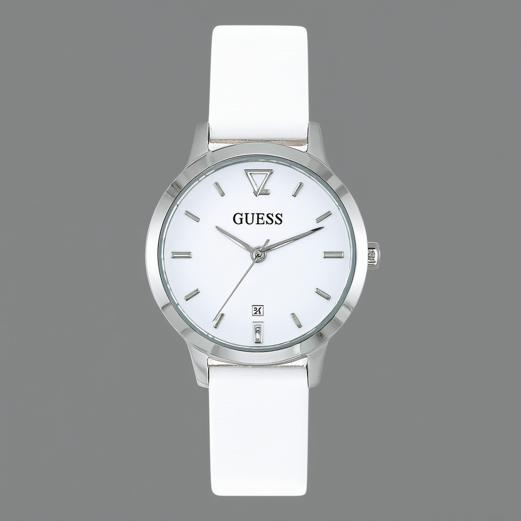 GUESS Women's U0201L3 Analog Display Quartz White Watch