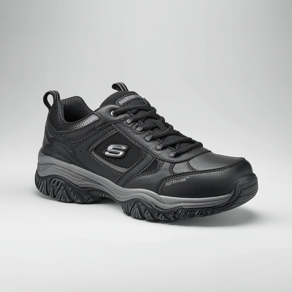 Skechers Men's Soft Stride - Chatham Black/Graphite Sneaker 11.5 4E - Extra Wide