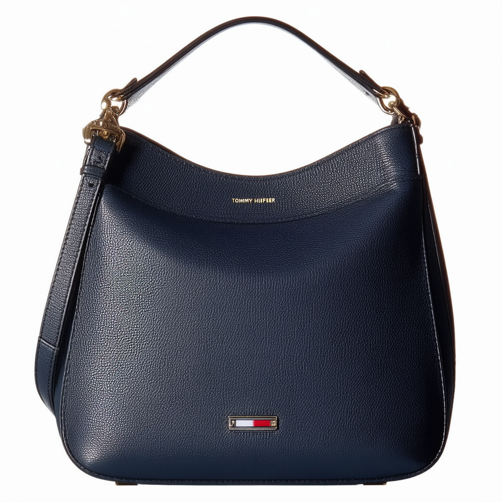 Tommy Hilfiger Eloise Hobo Leather Crossbody