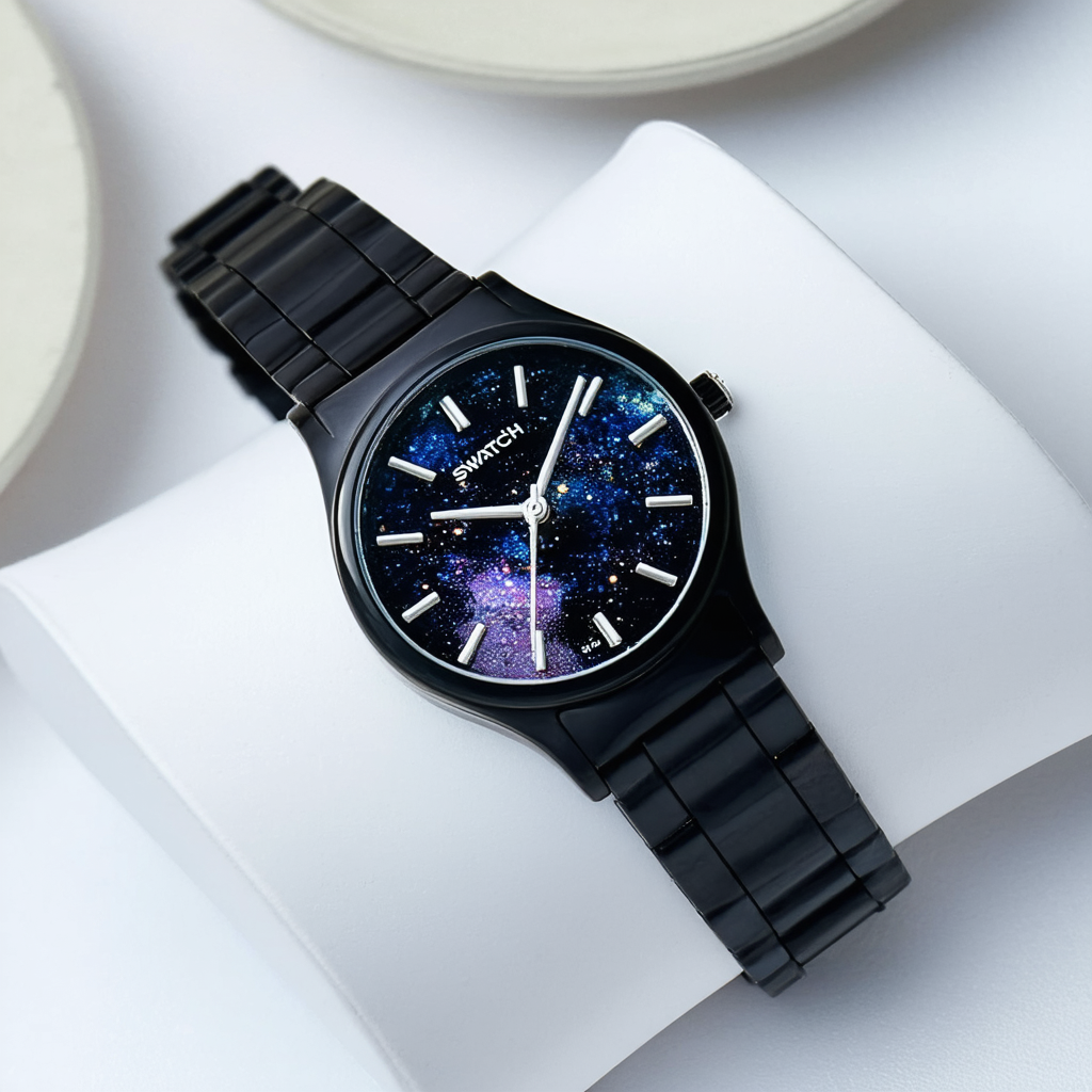 Swatch Watches Swatch Women's Dreamnight Watch (Black)