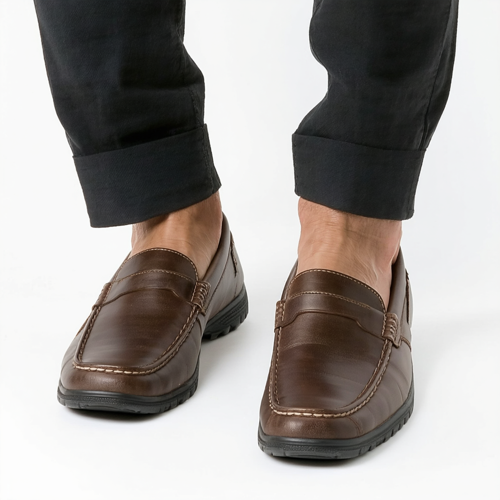 Kenneth Cole Unlisted Men's Win Big Slip-On Loafer, Brown, 11 M US