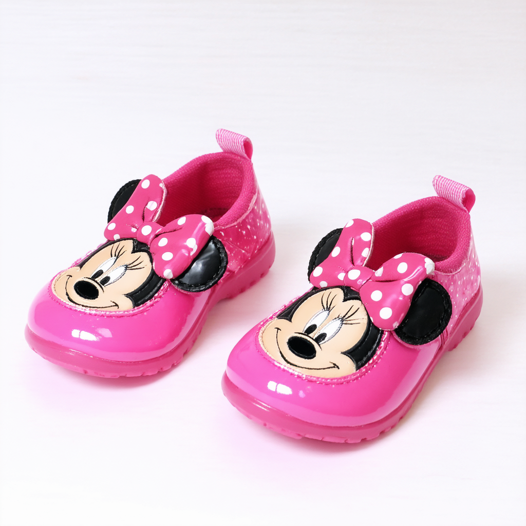 Disney Minnie Mouse Costume Shoes for Kids - Pink Size 5/6 TODLR Pink