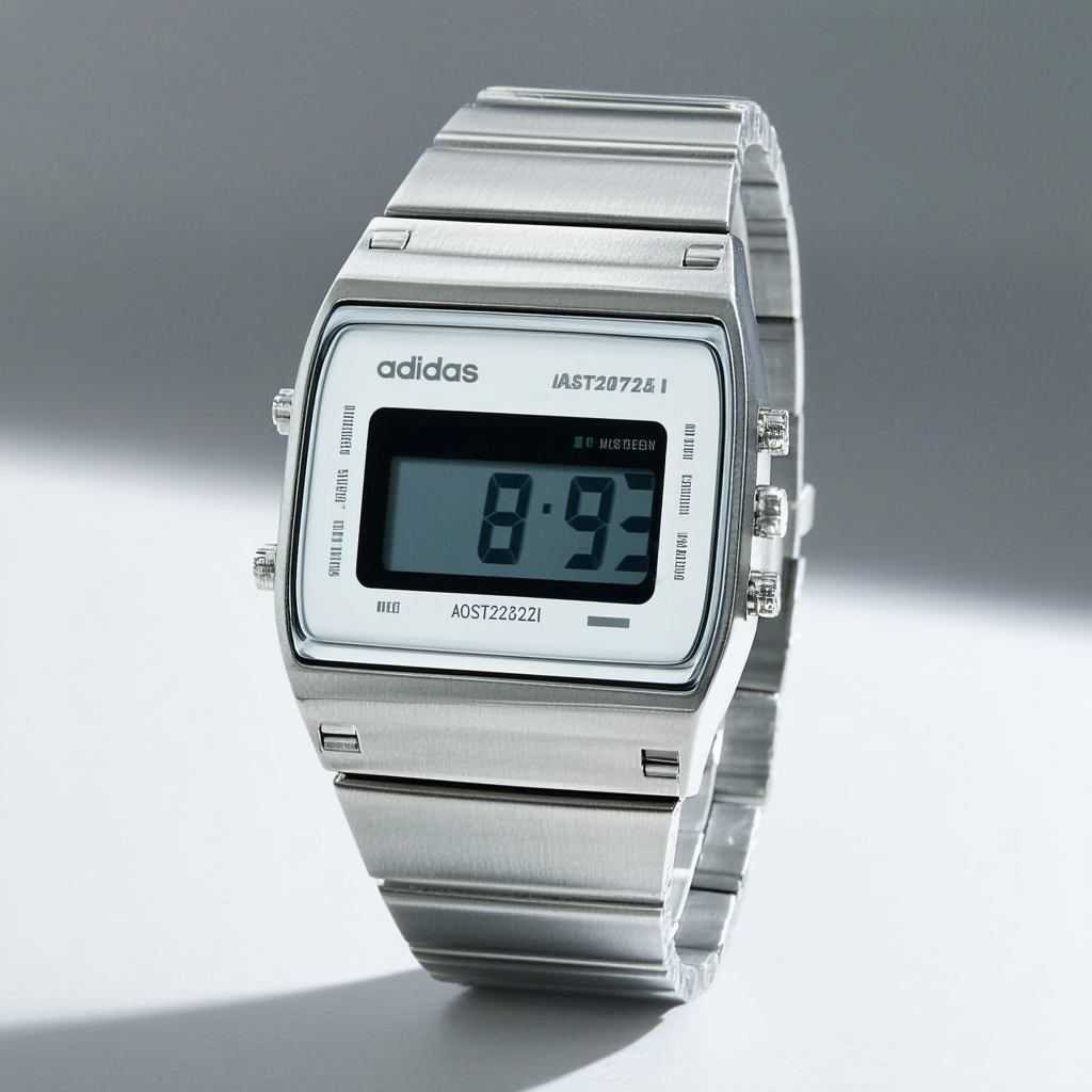 adidas Stainless Steel Bracelet Digital Watch (Model: AOST220722I)