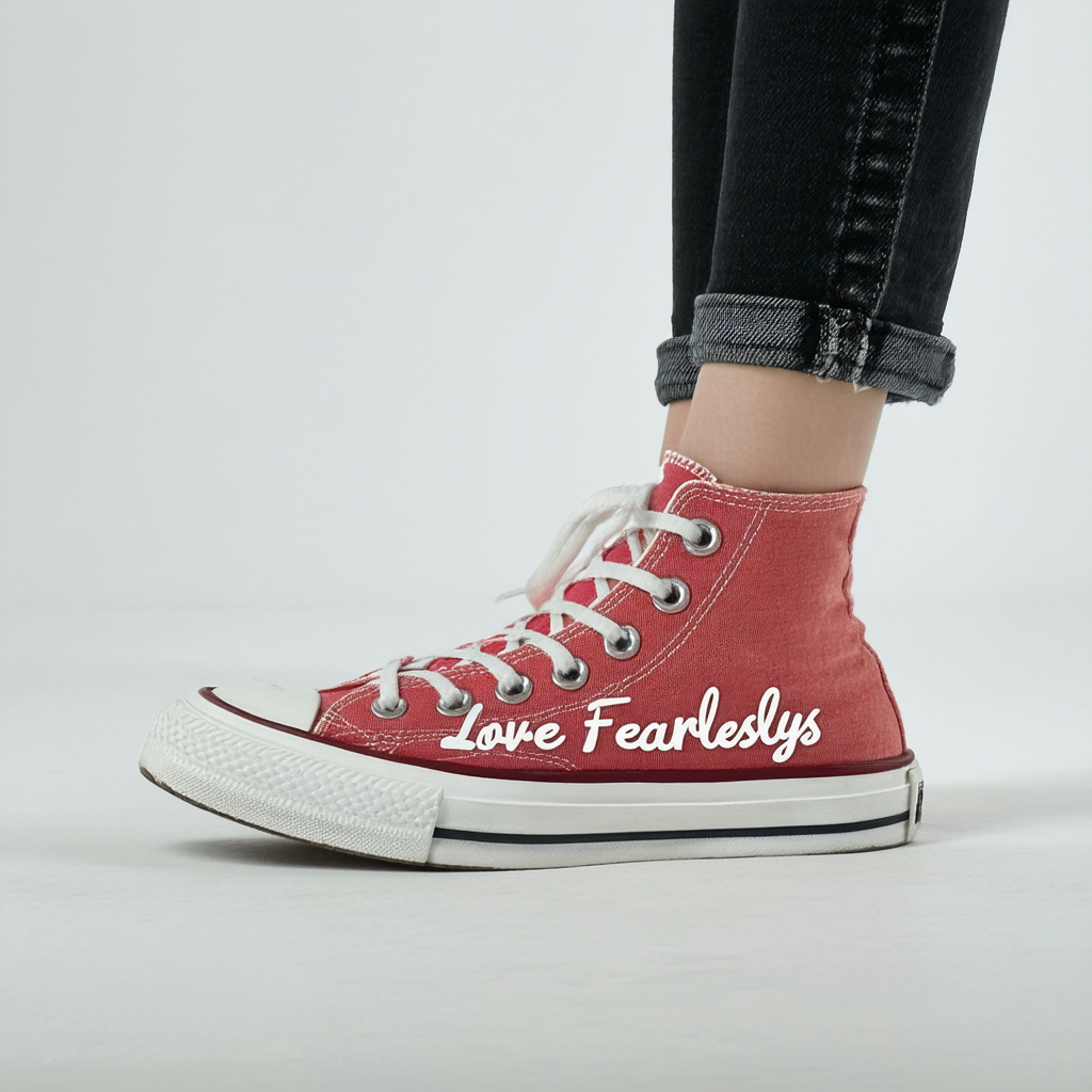Converse Women's Chuck Taylor All Star Lift Low (Love Fearlessly)