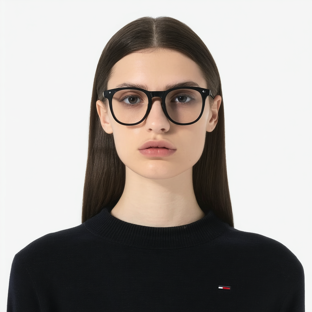 Eyeglasses Tommy Hilfiger T. 1552 0807 Black / 00 Demo Lens