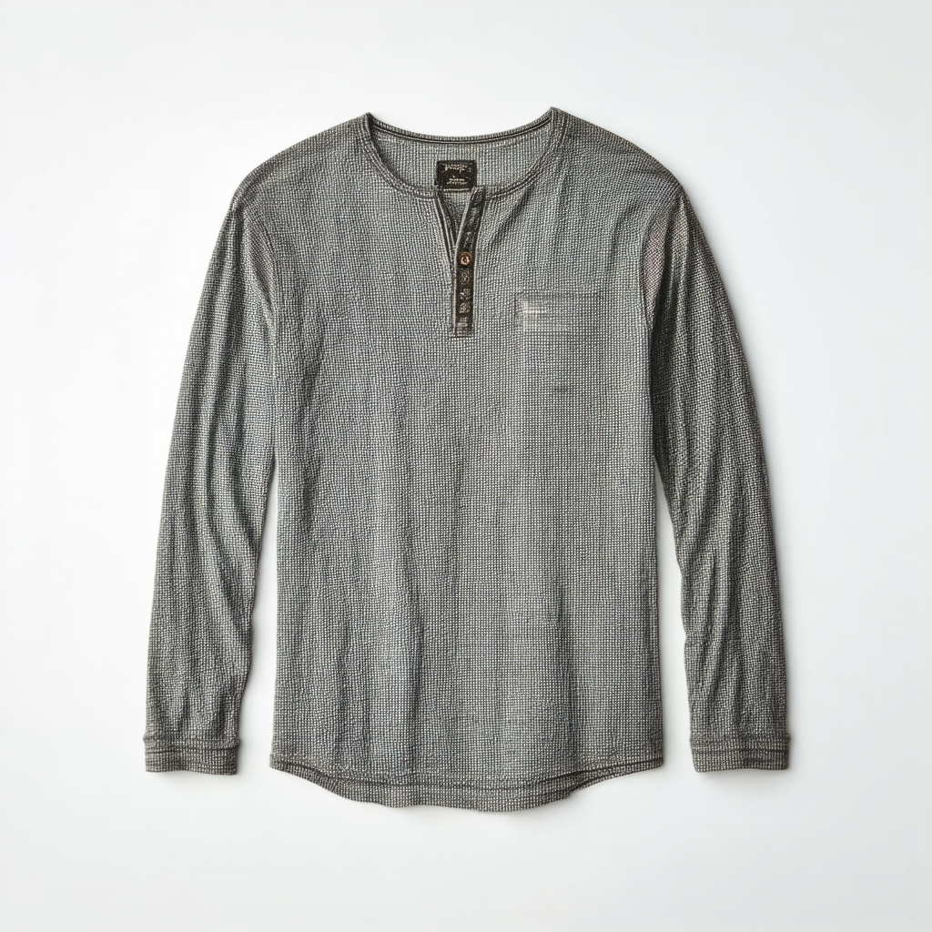 Lucky Brand Men's Novelty Notch Neck Top