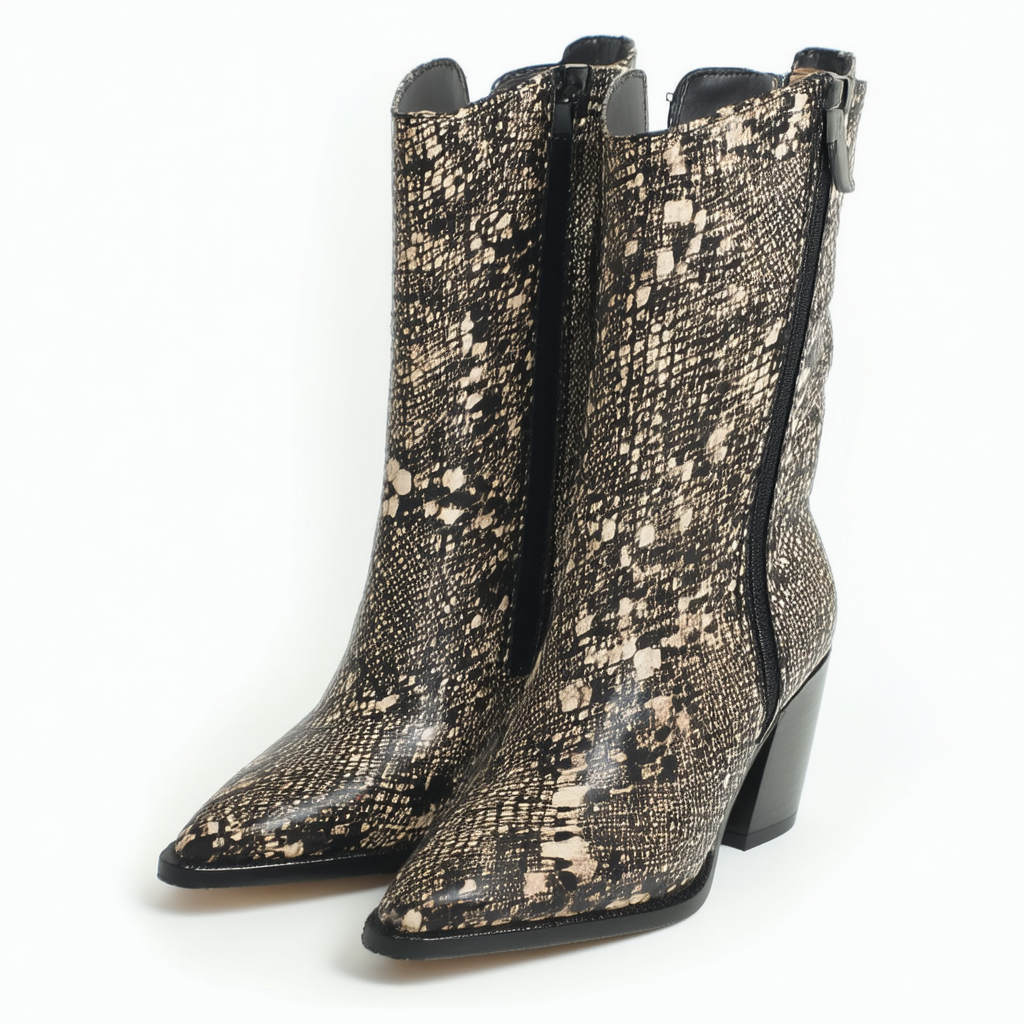 Vince Camuto Pentila3 Women's Boots Black/Natural Size 8.5 M