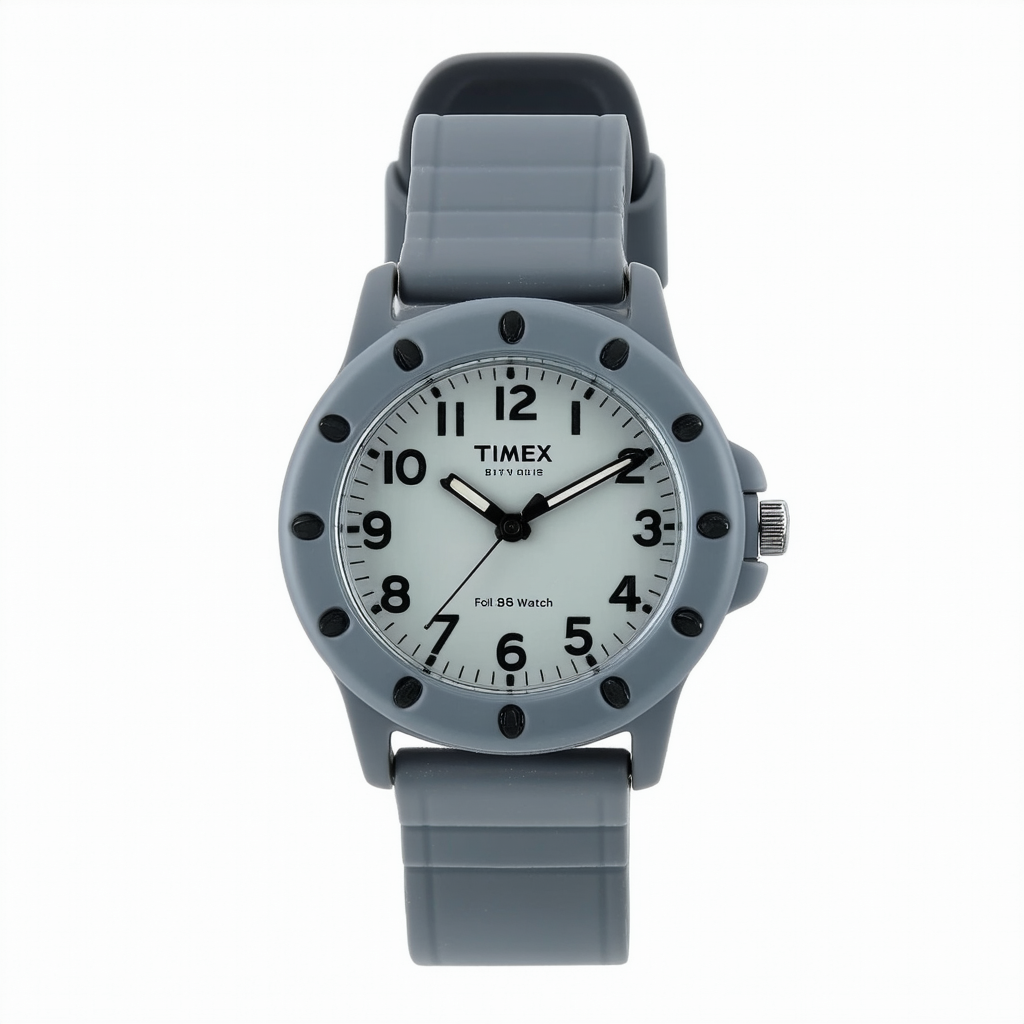 Timex Grey Grip Clip Analog Watch
