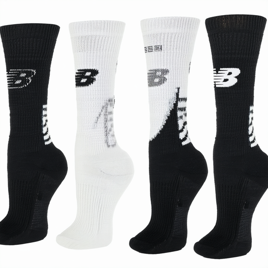 New Balance unisex-adult 1 Pack Wellness Crew Socks