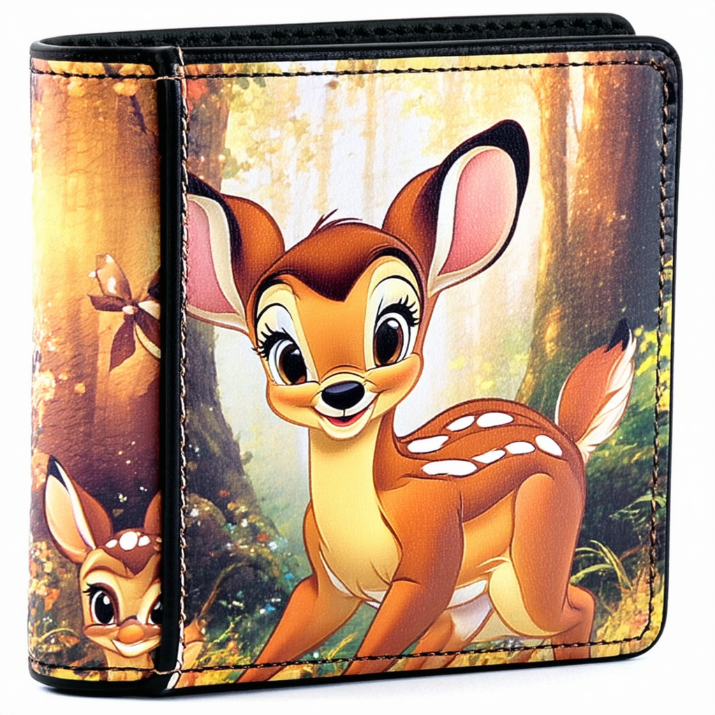 Loungefly Disney Bambi Scenes Faux Leather Wallet