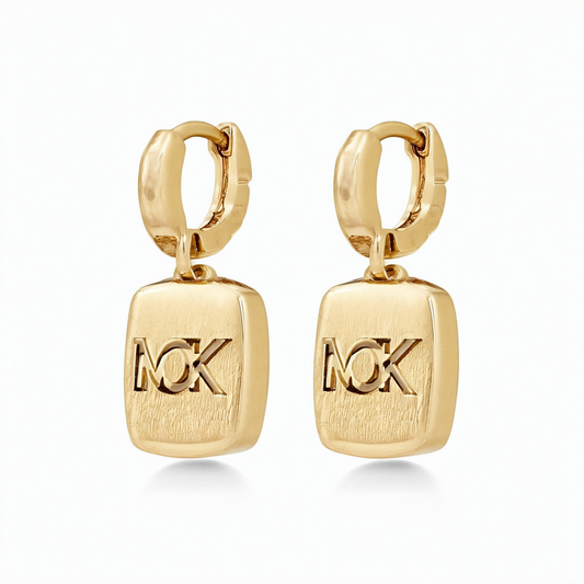 Michael Kors Hamilton -Tone Drop Earrings