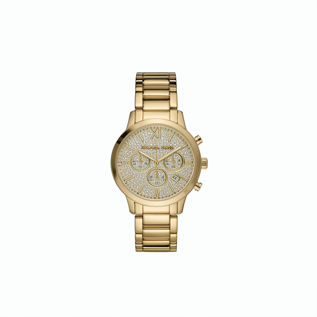 Michael Kors Women's MK3719 Lauryn Analog Display Quartz Gold Watch