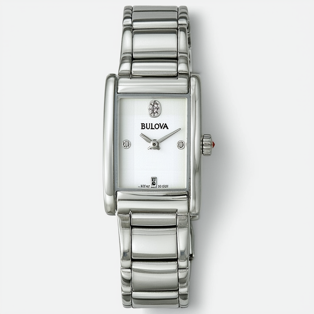 Bulova Women's 96R160 Classic Rectangle Bracelet Watch