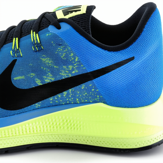 Nike Men's Zoom Vomero BLUE GRAPHITE/BLACK-WHITE-VOLT, 12 M US