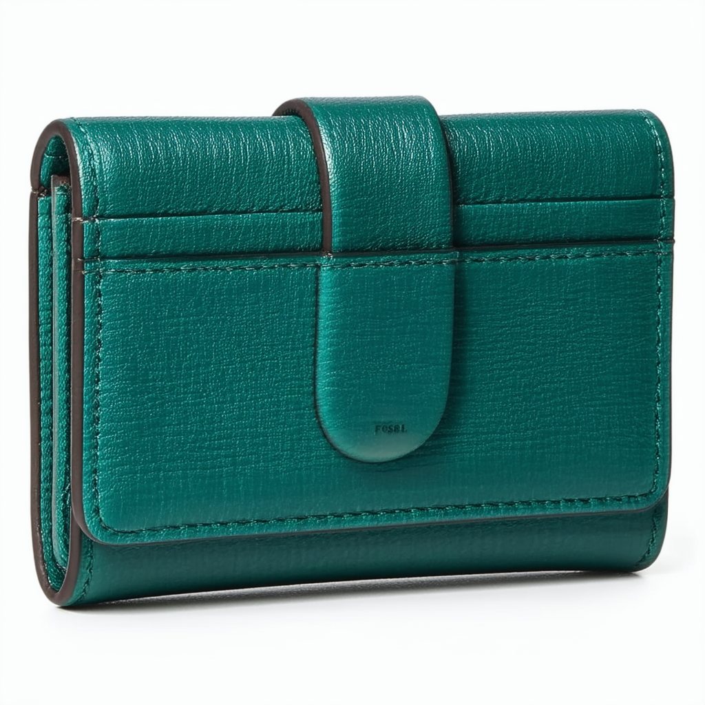 Fossil Women Fiona Leather Tab Wallet
