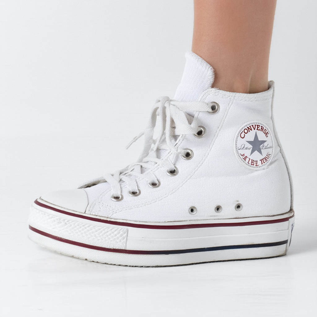 Converse Women's Flatform Pumps Sneakers