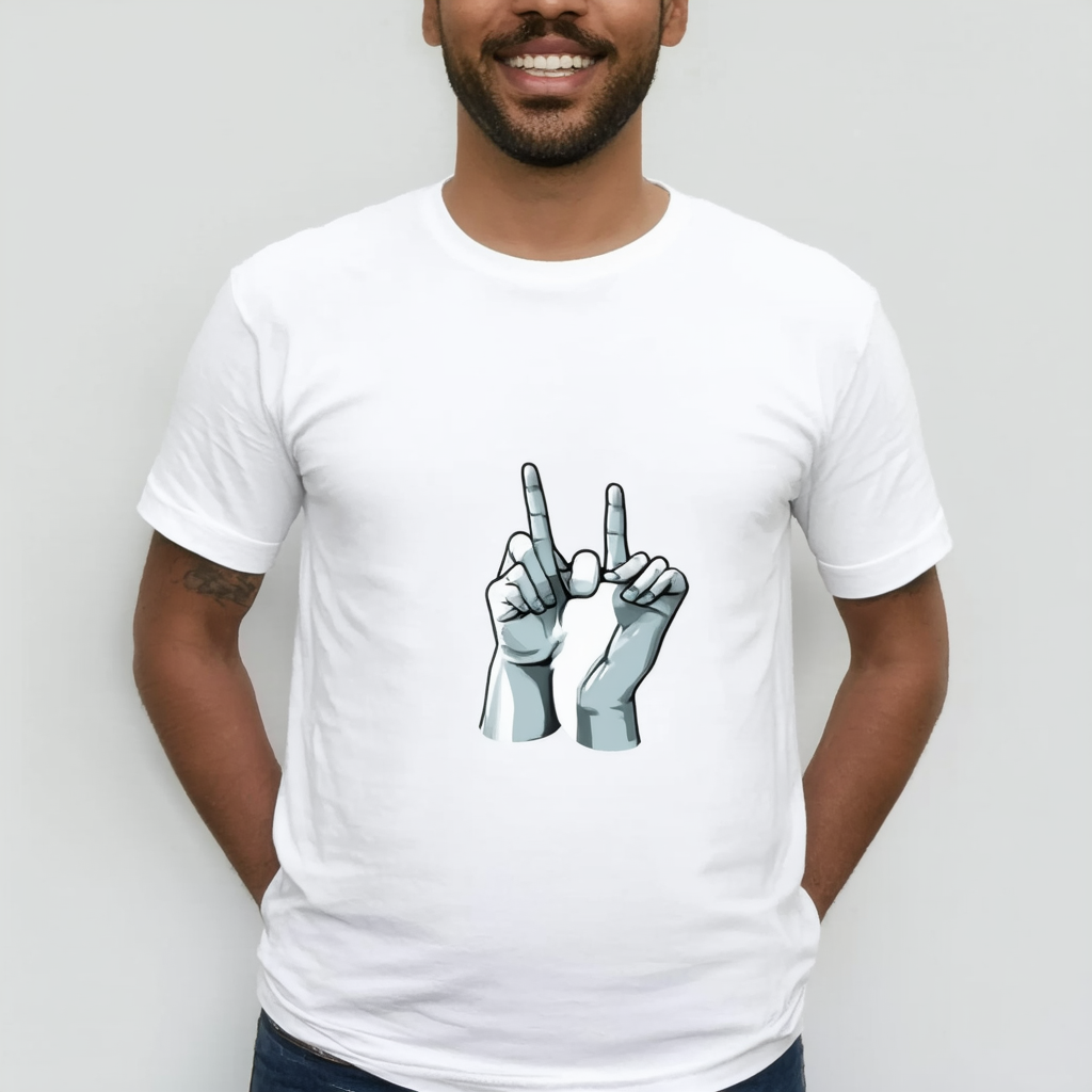 CafePress Future ASL Interpreter White T Cotton T-Shirt