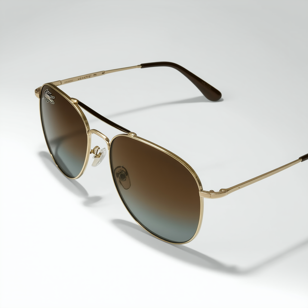 Sunglasses LACOSTE L 217 S 714 Matte Gold