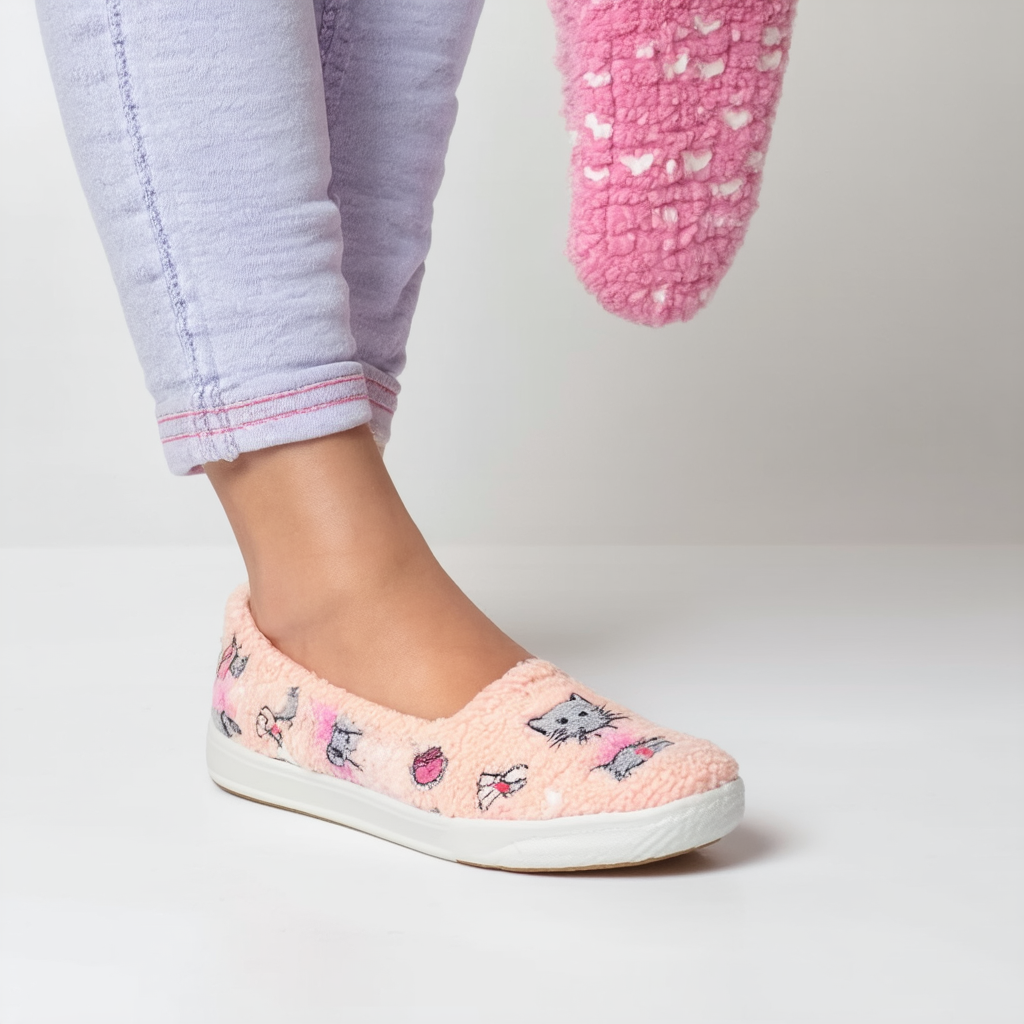 Skechers BOBS Women's Bobs Plush-Kitty Concert Slip on Ballet Flat