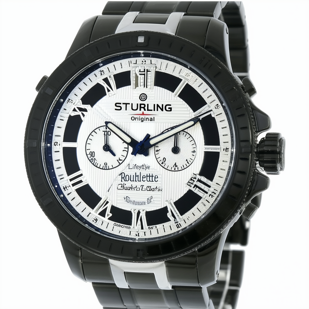 Stuhrling Original Men's 301.331515 Lifestyle Roulette Swiss Quartz Quick Set Date Watch