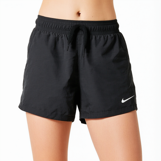 Nike Sportswear Women's Woven Shorts (Black, Medium)