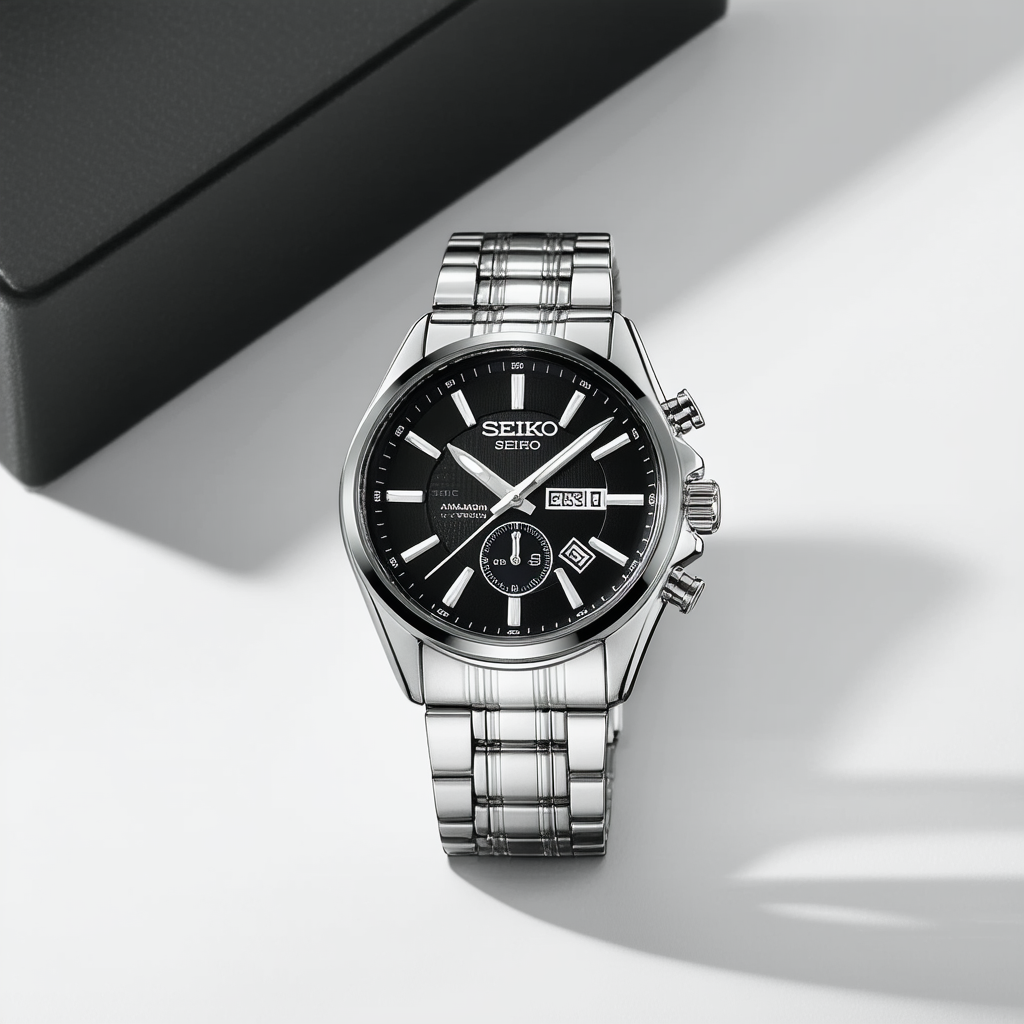 Seiko Men's SNDF11 Classic "Amazon Exclusive" Casual Watch