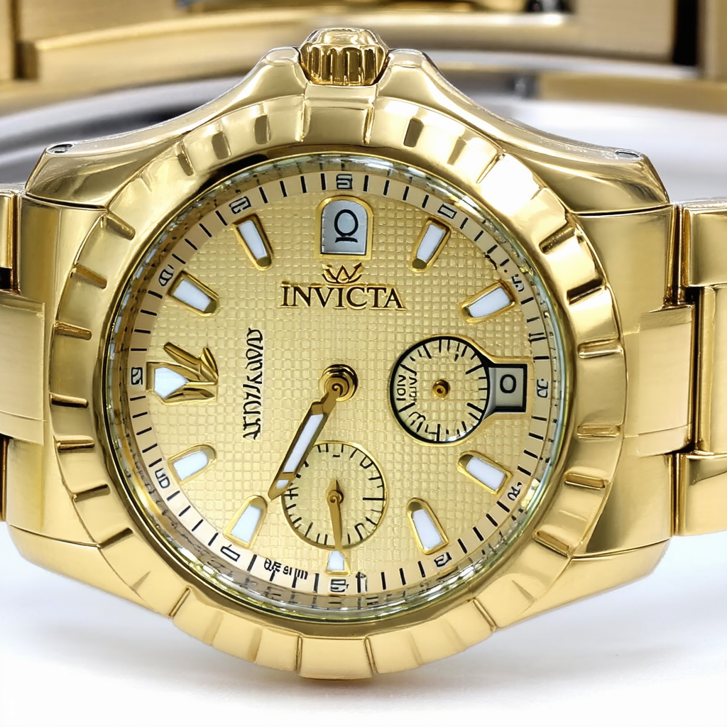 Invicta Lady Specialty Quartz Watch, Gold, 29406