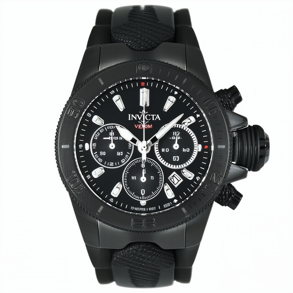 Invicta Men's 19311 Venom Analog Display Japanese Automatic Black Watch