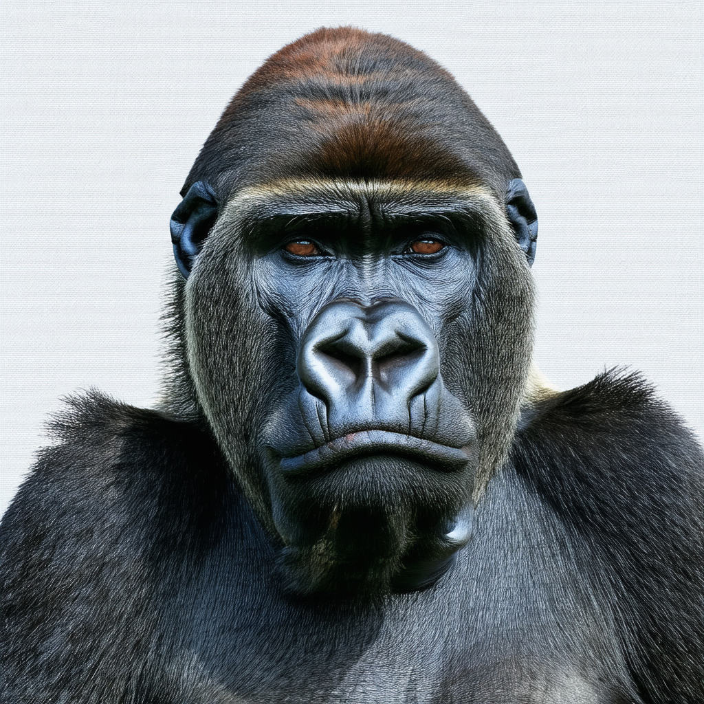 The Mountain Kids Silverback Portrait T-Shirt