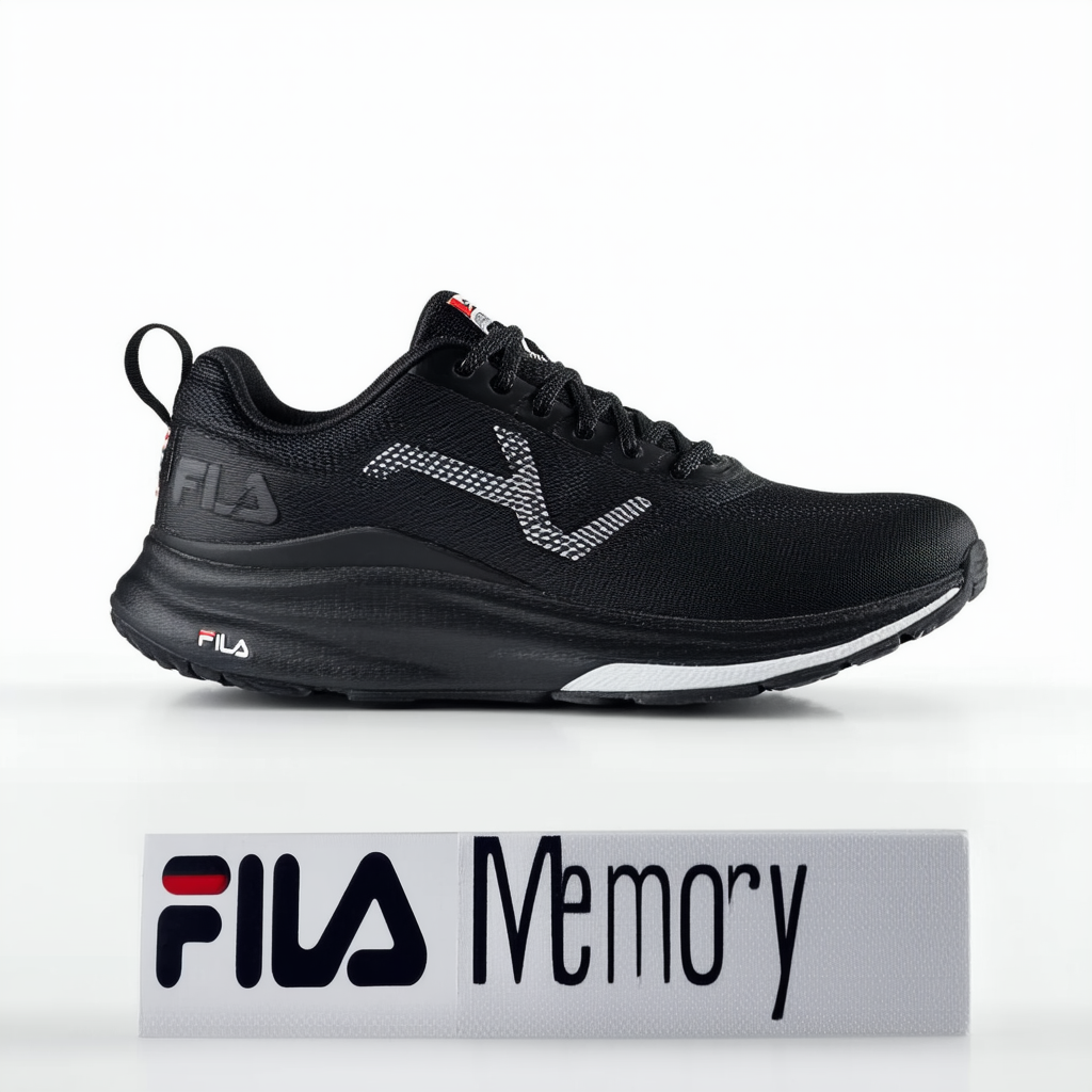 Fila Memory Fondato 19 Athletic Shoe Black in Size