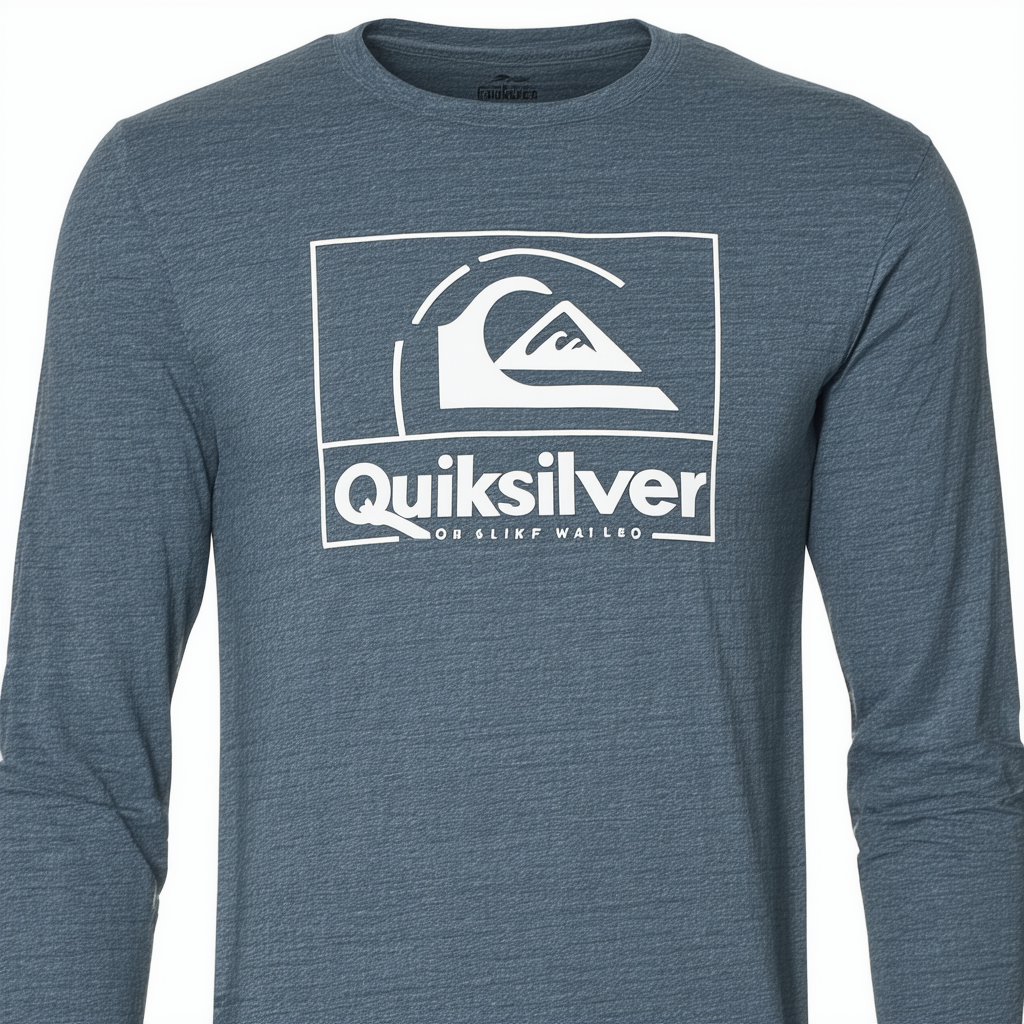 Quiksilver Men's Long Sleeve Logo T-Shirt Tee