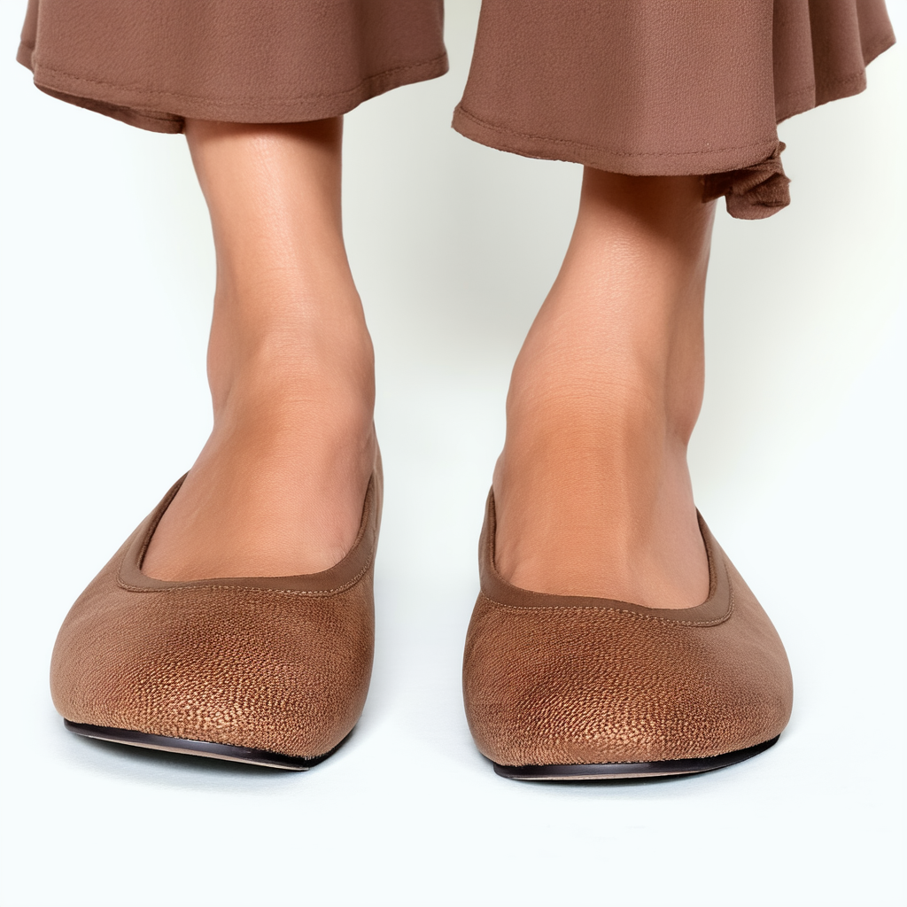 Nine West Women's Onlee Mtl Ballet Flat