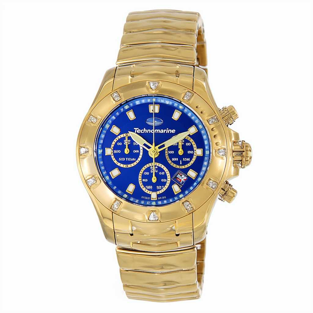 Technomarine Women's TM-215029 Manta Analog Display Swiss Quartz Gold Watch